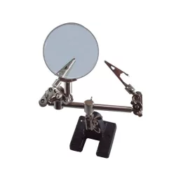   EXTOL CRAFT nagyító csipesszel (2db csipesz), talppal, nagyító átmérője 60mm, 8x nagyítás