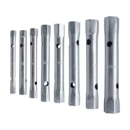   EXTOL PREMIUM csőkulcs klt., 10db (8 csőkulcs+2 hajtóvas), CrV., 6-22mm (6×7;8×9;10×11;12×13;14×15; 16×17;18×19;20×22)