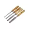 EXTOL PREMIUM favéső készlet, CV. ; 4db, 6-12-20-25mm HRC56-62, kőrisfa nyél