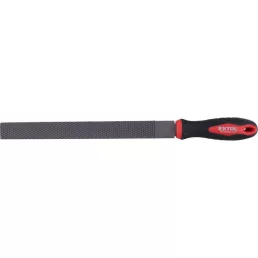  EXTOL PREMIUM ráspoly 250mm lapos, C45 acél, vágat 2, finom, TPR gumis műanyag nyél