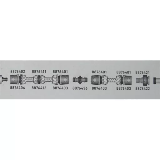 EXTOL PREMIUM kuplung csatlakozó, belsőmenetes; 1/2'-3/4'