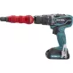   FORTUM adapter klt. fúrógéphez, POP-NUT szegecsanyákhoz, 6 db, M3-M4-M5-M6-M8; 1/4' hatszög befogás, FORTUM