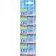   EXTOL ENERGY gombelem klt. 5 db, alkáli, 1,5V, méret: (LR44/AG13); hosszú étettartam, bliszteren