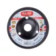   EXTOL PREMIUM faforgácsoló korong; max 13000 ford/perc, sarokcsiszolóhoz, fém, 125×22,2mm, fa csiszolásához, szakaszos használat