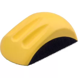  EXTOL PREMIUM kézi csiszolóblokk, (stekli) 125 mm-es csiszolókoronghoz, tépőzáras, poliuretán