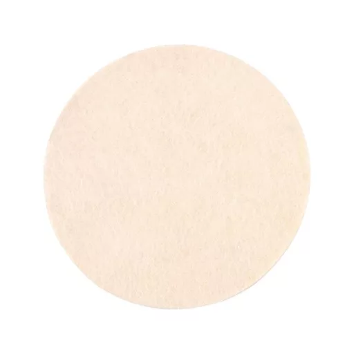 EXTOL PREMIUM polírkorong, fehér, báránybőr (gyapjú); 150 mm, 7 mm vastag, tépőzáras