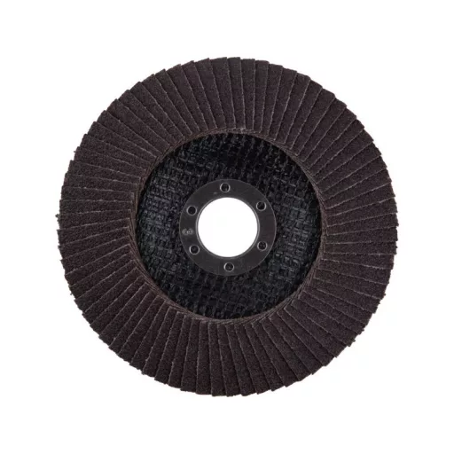 EXTOL PREMIUM lamellás csiszoló acél, Alu, műa. és fa munkadarabok csiszolására, 125×22mm; P40, kúpos, max.:12.300 ford./perc, E