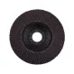   EXTOL PREMIUM lamellás csiszoló acél, Alu, műa. és fa munkadarabok csiszolására, 125×22mm; P40, kúpos, max.:12.300 ford./perc, E