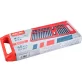   EXTOL PREMIUM BIT klt. 40 db HEX-TORX-XZN, 10mm, adapter 3/8' és 1/2', CrV, műanyag dobozban