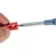   EXTOL PREMIUM tölthető ácsceruza 2,8 mm HB, kupak klipsszel, 6 db 120 mm pótheggyel, hegyezővel
