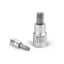 FORTUM bitdugófej, torx, 1/2', 61CrV5/S2, mattkróm; TX40, 55mm FORTUM