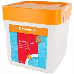   Aquacorrect Chlorine Tablets (20 gr), 56 %, 5 kg, pool chlorine tablets