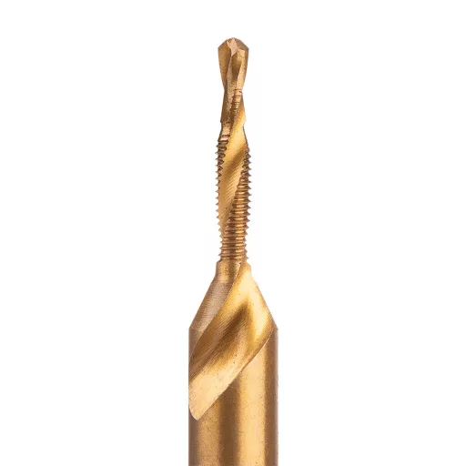 NEO TOOLS Gépi menetfúró, 2az1ben előfúró éllel, HSS-Titán, M3X0,5mm, hatszög szárral 08-949