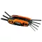 NEO TOOLS IMBUSZKULCS KÉSZLET, összecsukható 1.5, 2, 2.5, 3, 4, 5, 6, 8mm, 8 részes 25 év garanciával 09-571