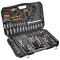 NEO TOOLS Dugókulcskészlet + szerszámkészlet 1/4", 3/8", 1/2", 233db 25 év garanciával 10-078