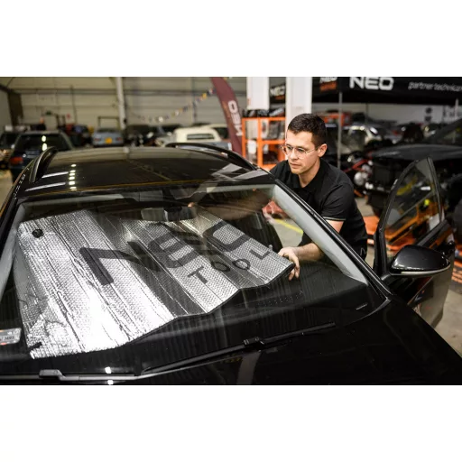NEO TOOLS Szélvédő takaró, napellenző, belső 10-470