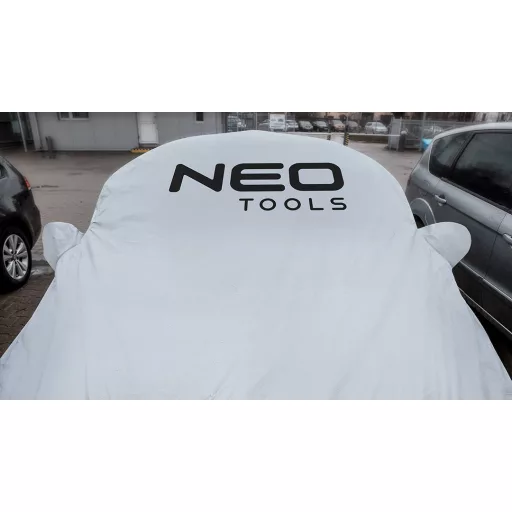 NEO TOOLS Autótakaró ponyva, 4,3 x 1,6 x 1,2m, 2 rétegű 10-474