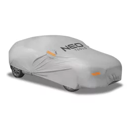   NEO TOOLS Autótakaró ponyva, 20 rétegű, vízálló, vezetőoldali cippzáras ajtónyílás, 533X178X119cm, XL 10-475