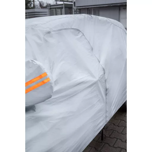 NEO TOOLS Autótakaró ponyva, 20 rétegű, vízálló, vezetőoldali cippzáras ajtónyílás, 533X178X119cm, XL 10-475
