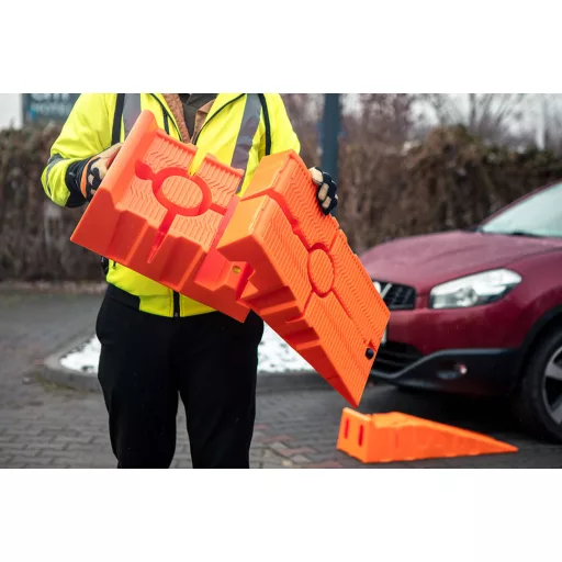 NEO TOOLS Autóemelő rámpa, kompozit műanyag 2db, 3000kg/pár teherbírás 10-478