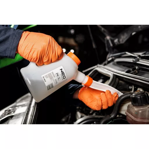 NEO TOOLS Olaj és hűtőfolyadék beöntő kanna, Flexi csővel, 1l 10-802