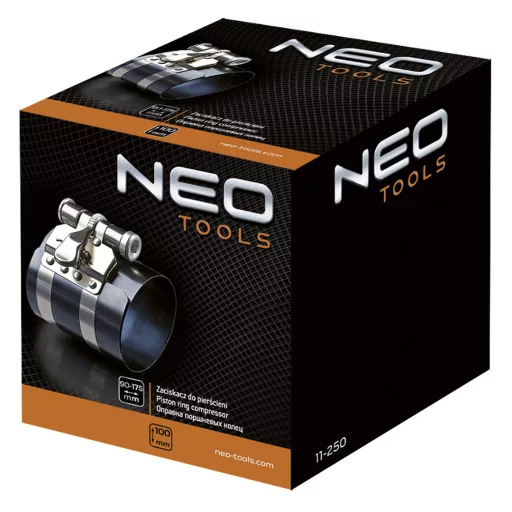 NEO TOOLS DUGATTYÚGYŰRŰ SZORÍTÓ SZALAG 50-125mm 11-250