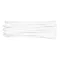 NEO TOOLS KÁBELKÖTEGELŐ, gyorskötöző, 4,8mm x 300mm, fehér, 75db 01-609
