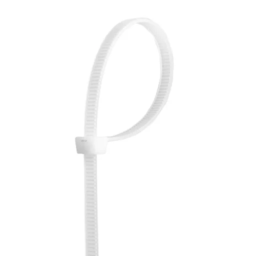 NEO TOOLS KÁBELKÖTEGELŐ, gyorskötöző, 4,8mm x 300mm, fehér, 75db 01-609