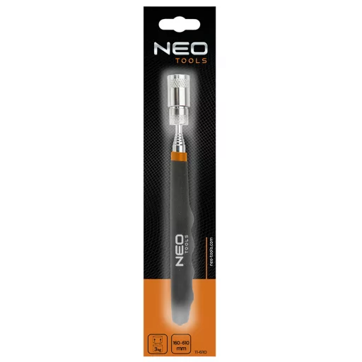 NEO TOOLS Mágneses CSAVARKISZEDŐ TELESZKÓPOS 190-810mm, 3.5KG LÁMPÁVAL 11-611