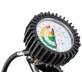   NEO TOOLS Pneumatikus kerékfúvó pisztoly, nyomásmérővel 80mm, dupla teherautó kerekekhez 14-716
