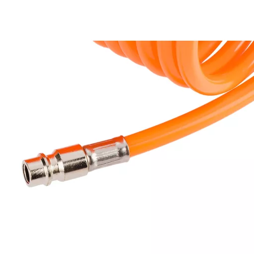 NEO TOOLS Pneumatikus spiráltömlő, 5,0x8mm x 5m, PE 14-808-1