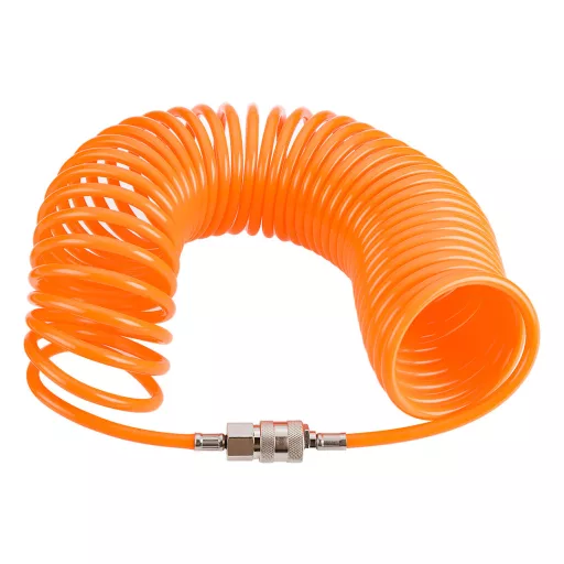 NEO TOOLS Pneumatikus spiráltömlő, 5,0x8mm x 5m, PE 14-808-1
