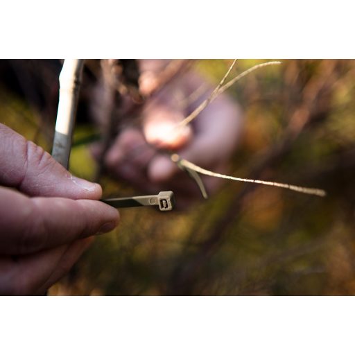 NEO TOOLS Kerti kötegelő, gyorskötöző 4,8x300mm, 50db, barna 15-972