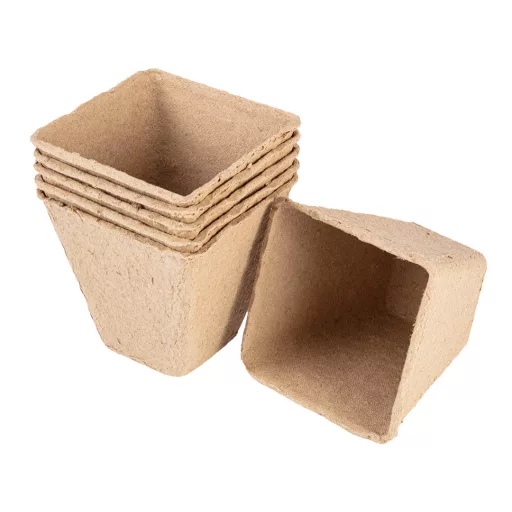 VERTO Palántázó doboz, papír, 8x8x7,8cm, 18 db/cs 15G464