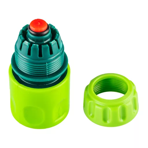 VERTO Tömlő gyorscsatlakozó 1/2" vizstoppos 15G721
