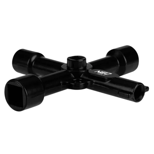 NEO TOOLS Univerzális kulcs, gépészeti szekrényekhez 02-002