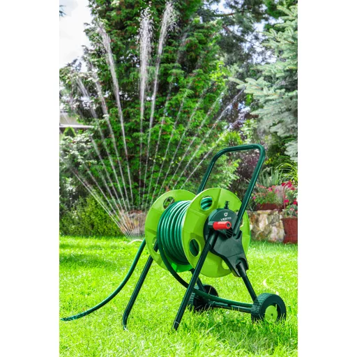 VERTO Locsolótömlő 20 m, 1/2", ECONOMIC, zöld 15G800