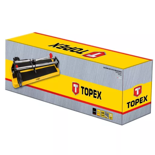 TOPEX Csempevágó 600mm, alumínium munkalap 16B260