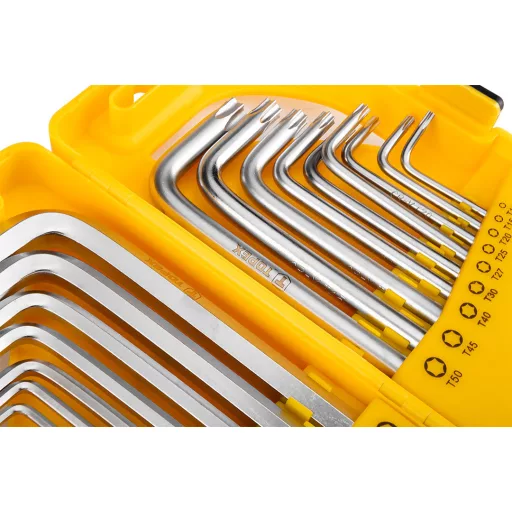 TOPEX IMBUSZ ÉS TORXKULCS készlet 18db 35D952