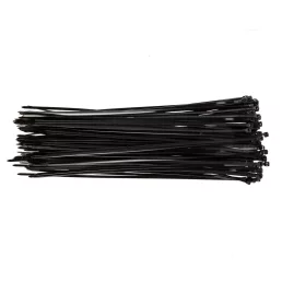   TOPEX KÁBELKÖTEGELŐ, gyorskötöző, 3,6mm x 300mm, fekete, 100db 44E973