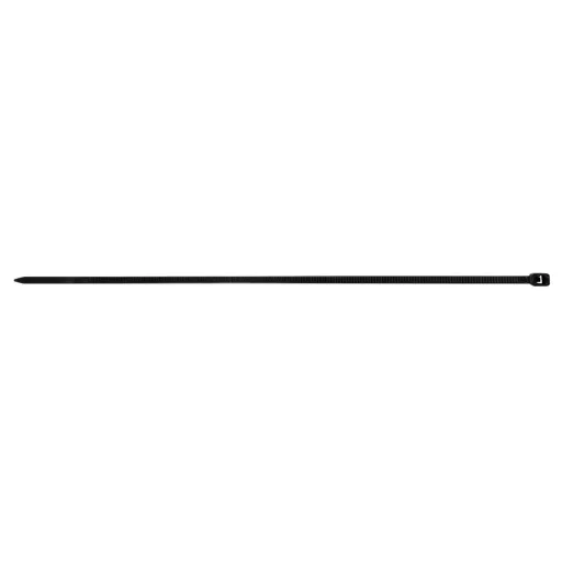 TOPEX KÁBELKÖTEGELŐ, gyorskötöző, 3,6mm x 300mm, fekete, 100db 44E973