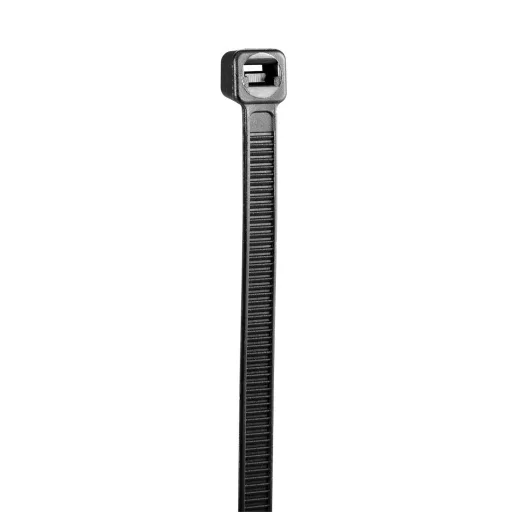 TOPEX KÁBELKÖTEGELŐ, gyorskötöző, 3,6mm x 300mm, fekete, 100db 44E973