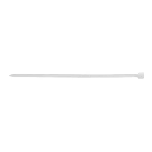 TOPEX KÁBELKÖTEGELŐ, gyorskötöző, 2,5mm x 100mm, fehér, 100db 44E975