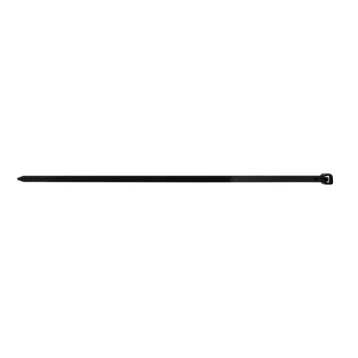 TOPEX KÁBELKÖTEGELŐ, gyorskötöző, 3,6mm x 200mm, fekete, 100db 44E976