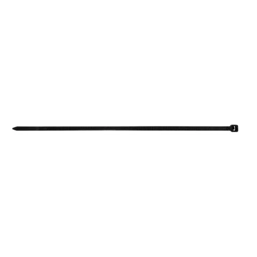 TOPEX KÁBELKÖTEGELŐ, gyorskötöző, 3,6mm x 200mm, fekete, 100db 44E976