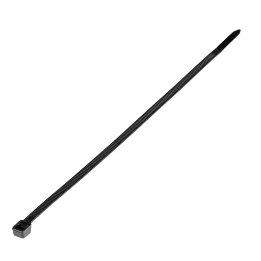 TOPEX KÁBELKÖTEGELŐ, gyorskötöző, 3,6mm x 200mm, fekete, 100db 44E976