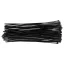 TOPEX KÁBELKÖTEGELŐ, gyorskötöző, 4,8mm x 300mm, fekete, 75db 44E980