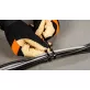   TOPEX KÁBELKÖTEGELŐ, gyorskötöző, 4,8mm x 300mm, fekete, 75db 44E980