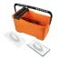 NEO TOOLS Burkolókészlet, Vödör 25L + Gumis simító + Szivacsos simító 50-253