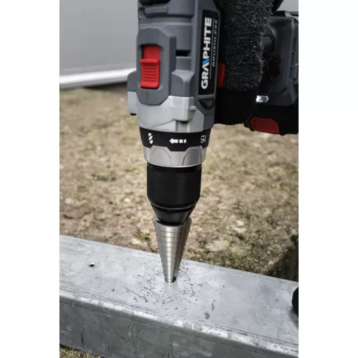 GRAPHITE Lépcsős fúró, HSS, 4-32mm 54T304